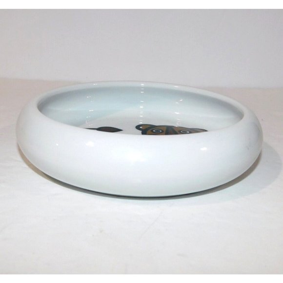 VTG Langenthal Suisse Swiss Brown Tiger Childs Porcelain Plate Bowl & mug Set - Picture 7 of 10